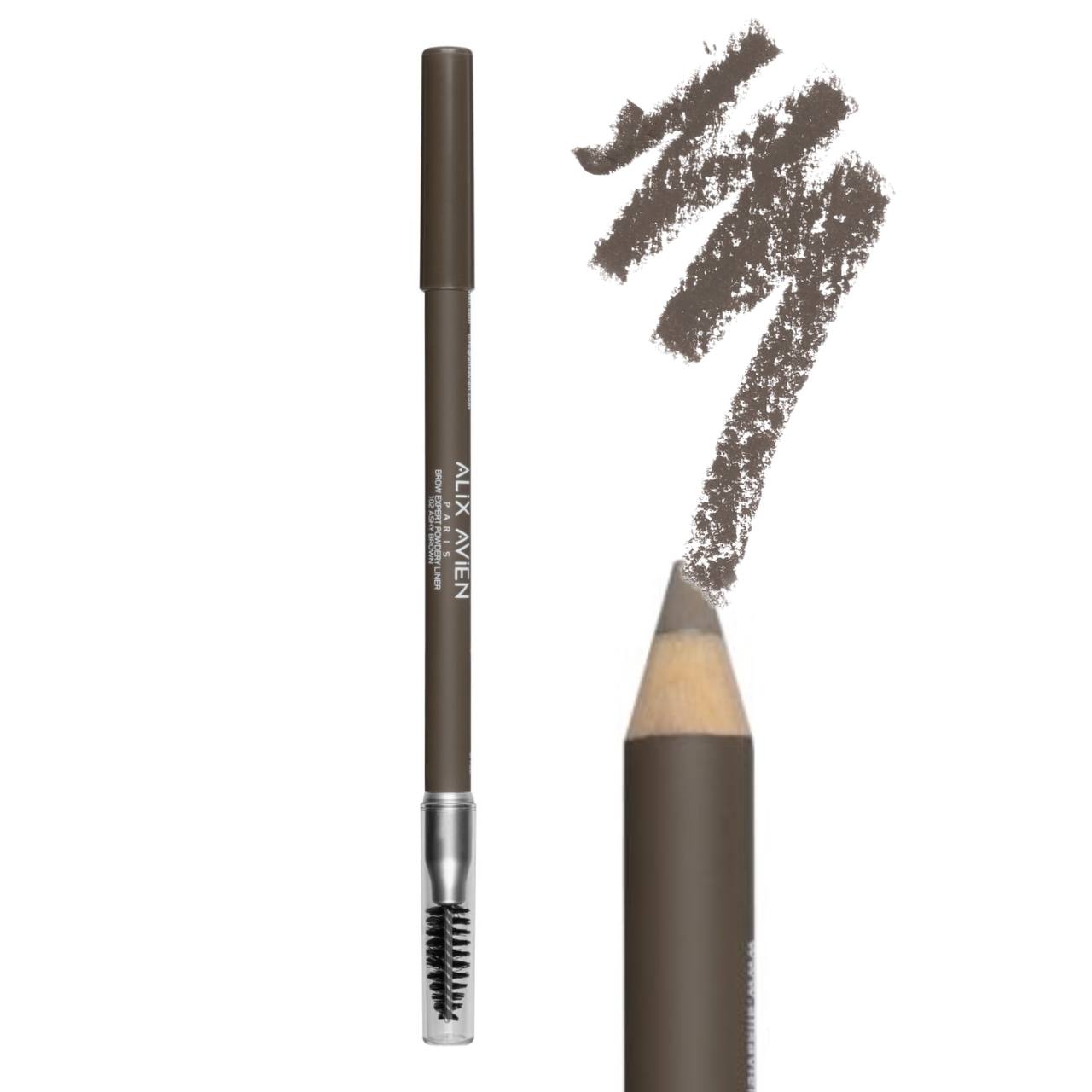 Brow Expert Powdery Liner – 102 Ashy Brown
