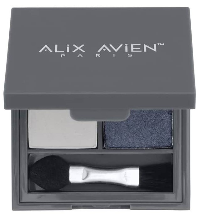 Duo Eyeshadow – 202 Blue Gray & Pearly Navy